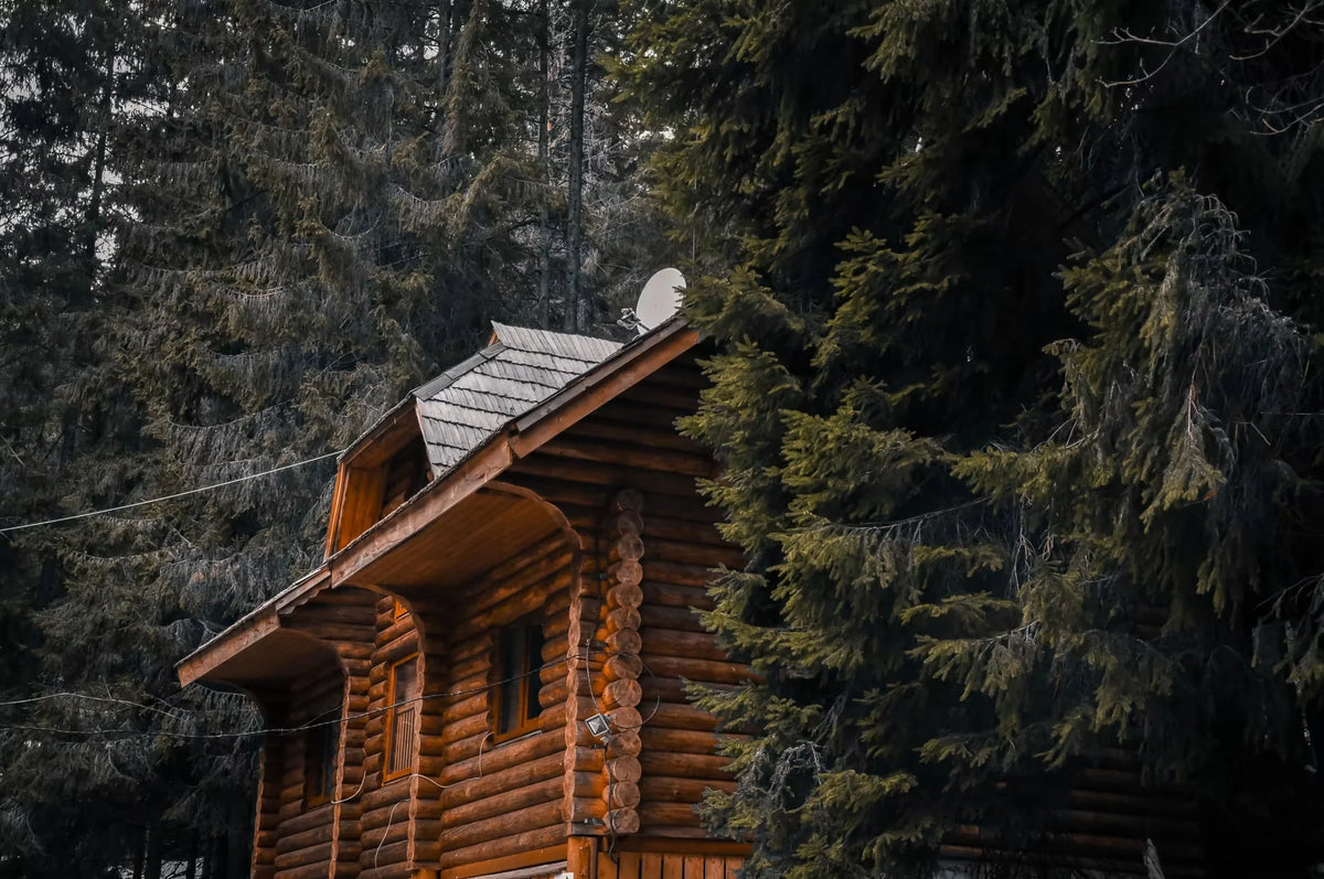 Using Stikwood to Create a Rustic Log Cabin Interior