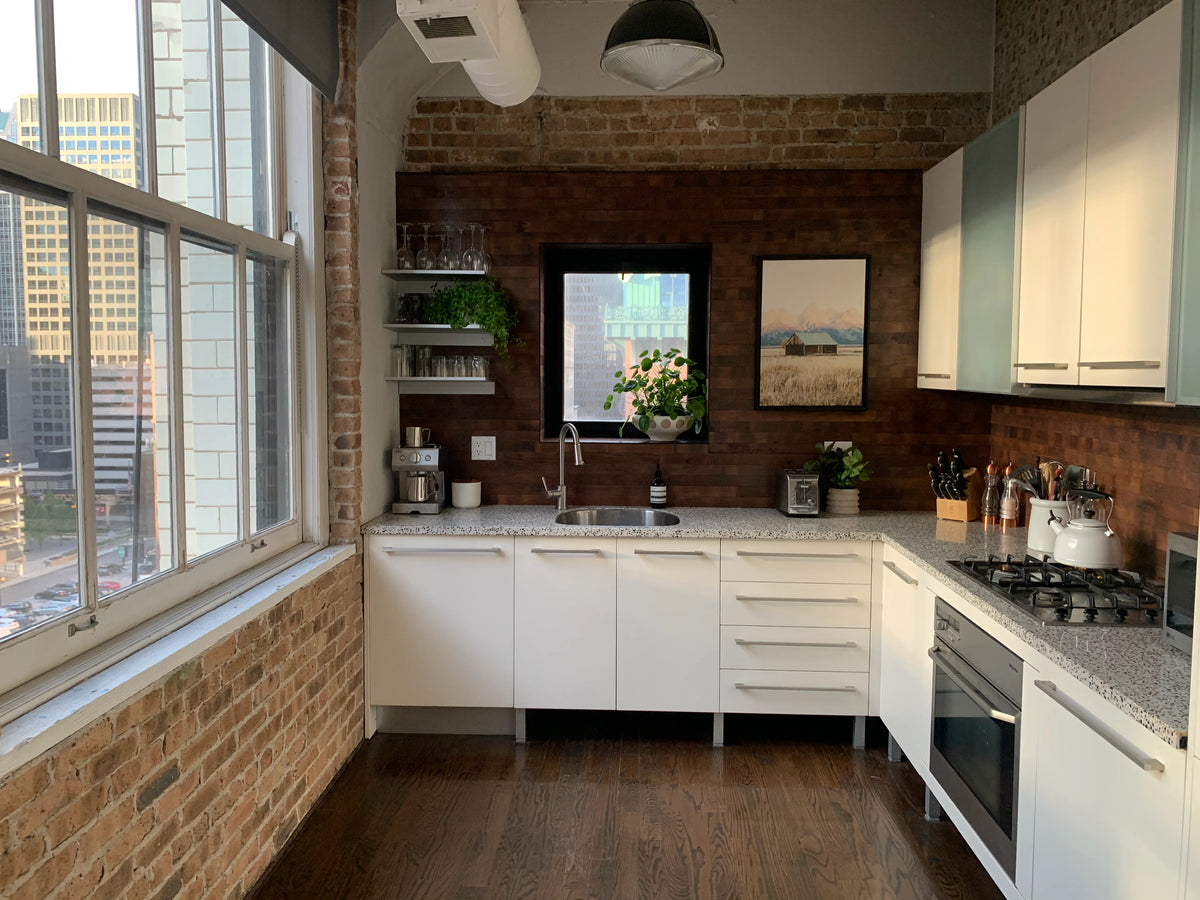 Spice Up Your Kitchen with a Peel and Stick Backsplash