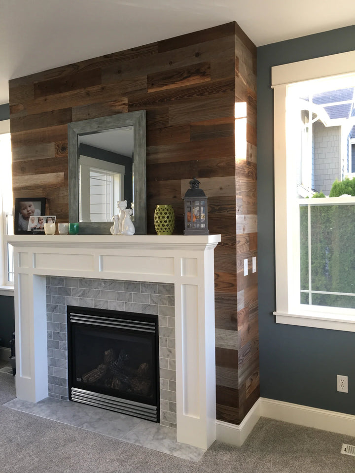 DIY Weekend Project: Stikwood Fireplaces