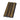 Sample of Reclaimed Sierra Silver Slatwood Chorus Acoustic Slat Panel, showing wood grain and black felt backing