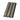 Reclaimed Weathered Wood Slatwood Chorus Acoustic Slat Panel Sample, showing three weathered wood slats on black backing