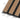 Close up of Aged Oak Slatwood Melody Acoustic Wall Panels showing wood grain and black acoustic felt