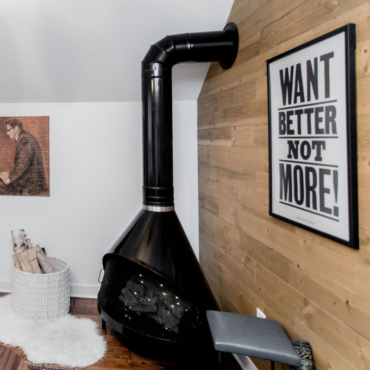 Project Spotlight: A Cozy Game Room Transformation with a Golden Oak Accent Wall