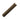 Hazelnut Peel & Stick Wood Corner Trim Sample on a white background