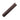 Modern Brown Peel & Stick Wood Corner Trim piece with a mitered edge