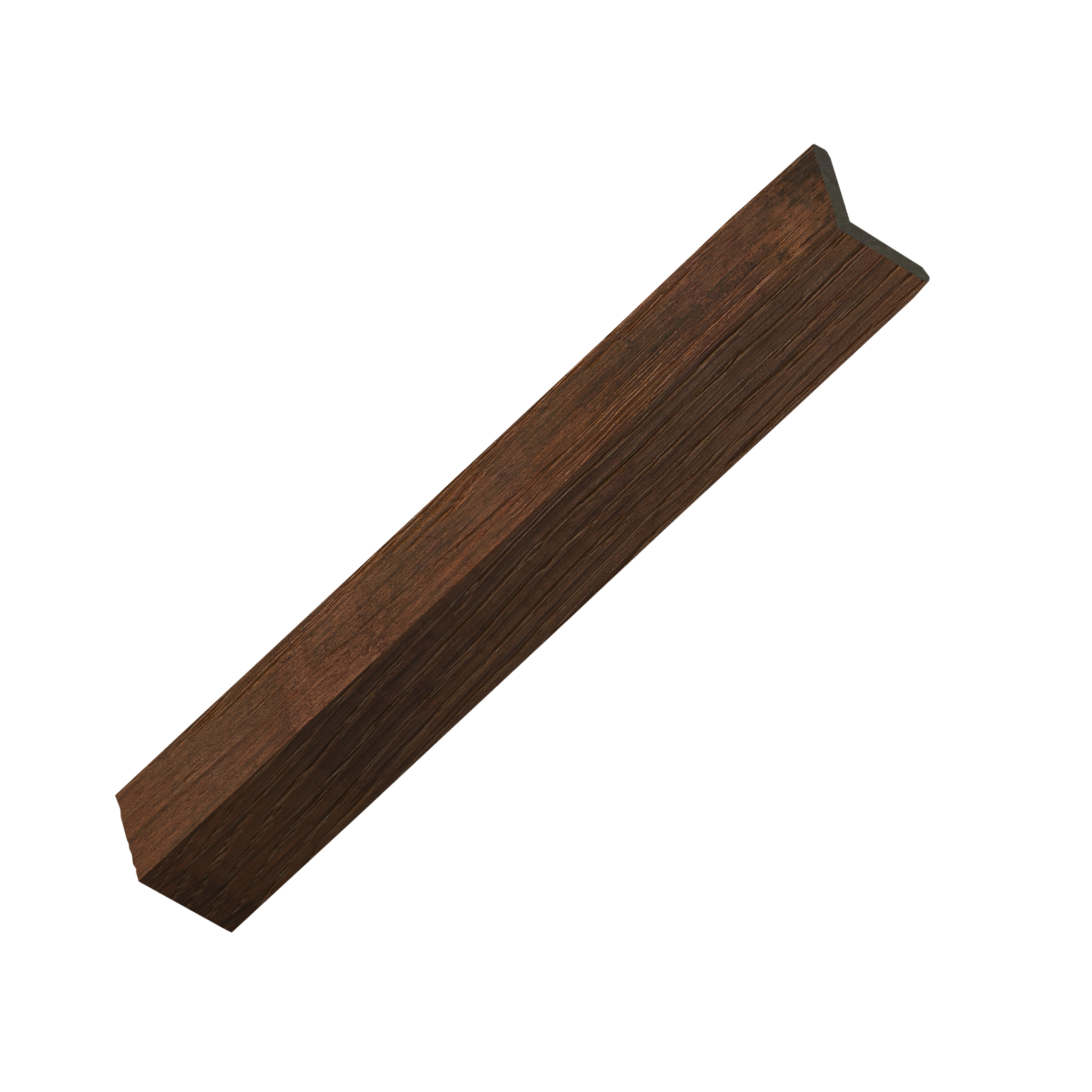 Reclaimed Barrel Oak Wood Corner Trim Sample | Stikwood