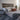 Queen Size Reclaimed Wood Headboard above a bed with neutral bedding and throw pillows
