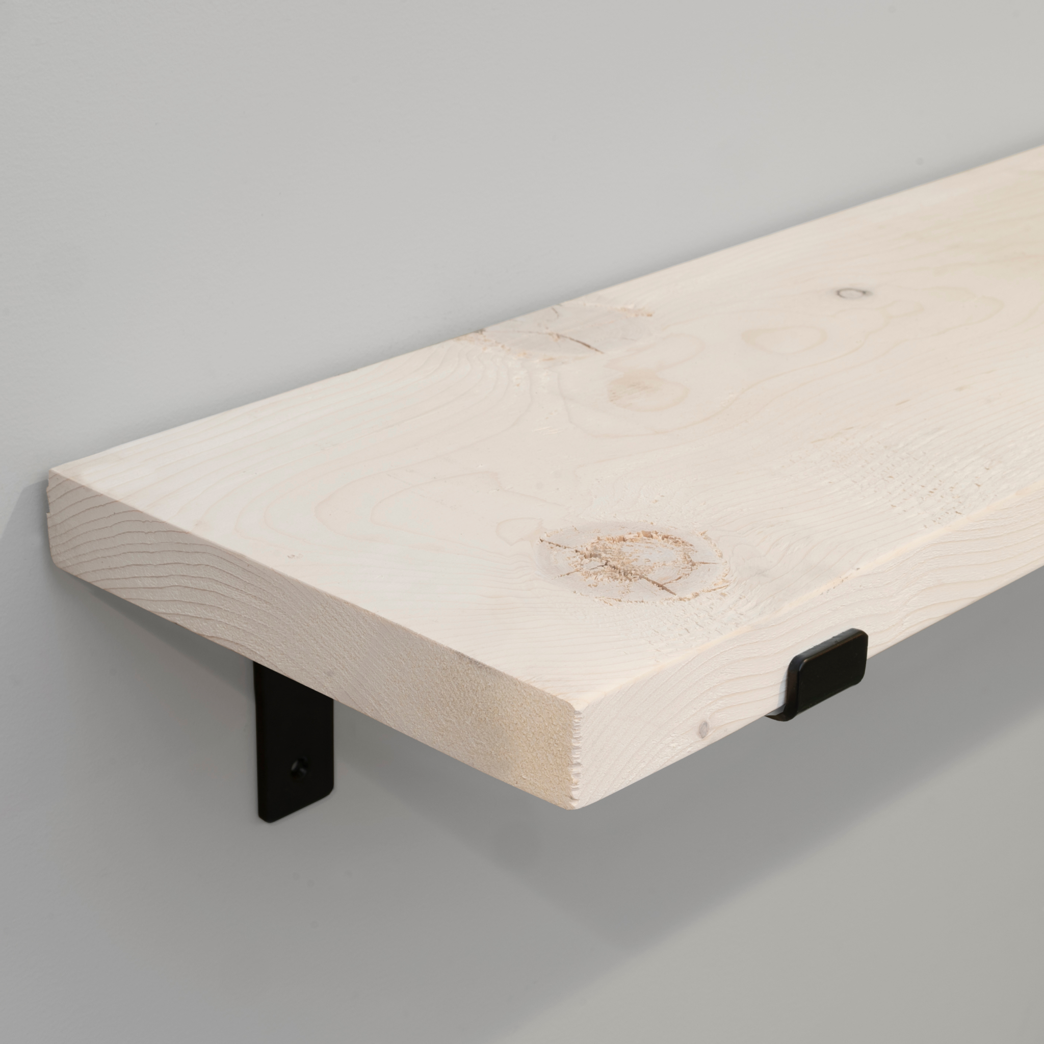 4 foot wood online shelf