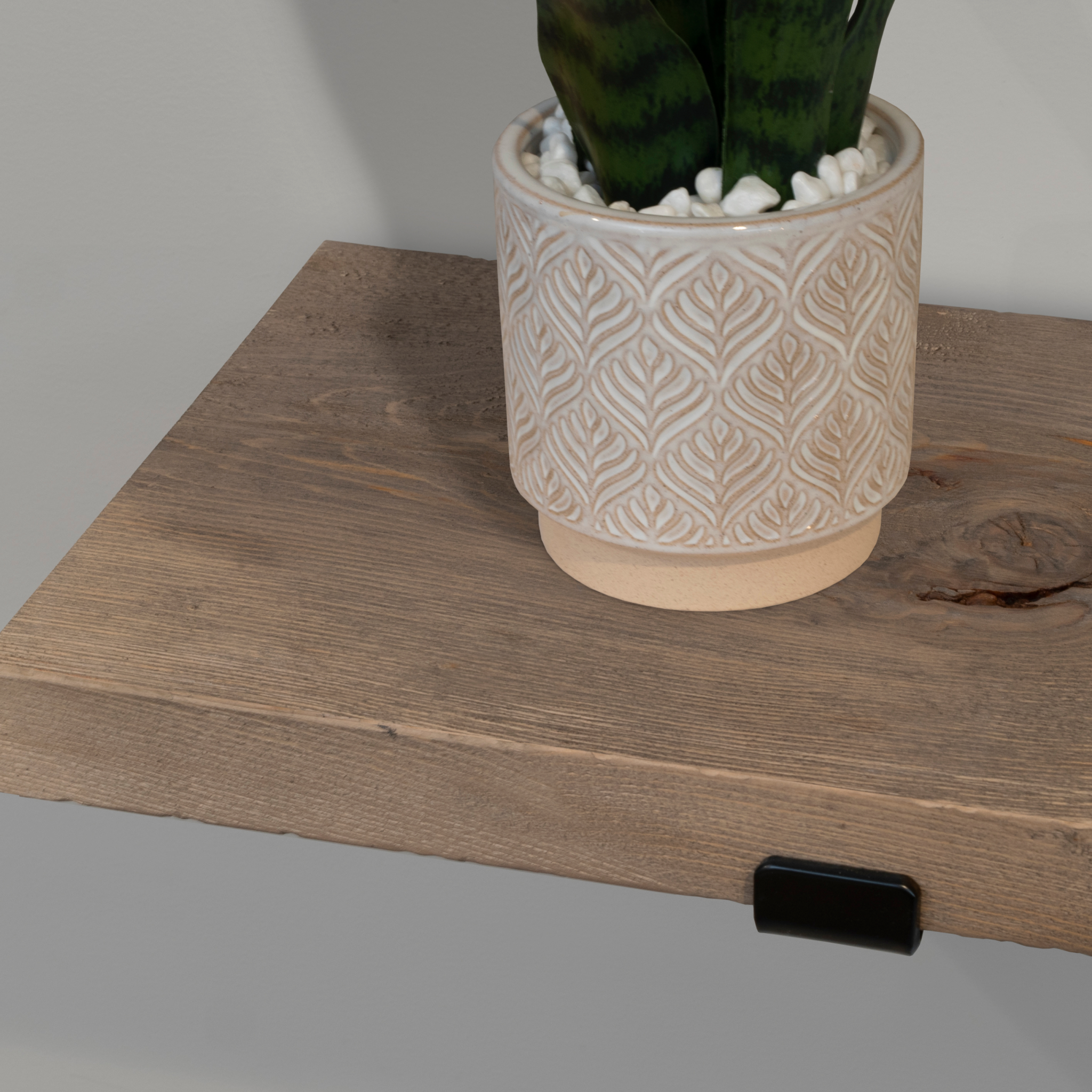 4 foot wood online shelf