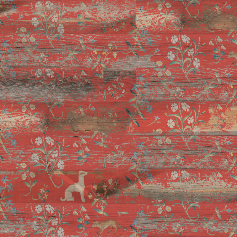stikwood plank prints design in tapestry