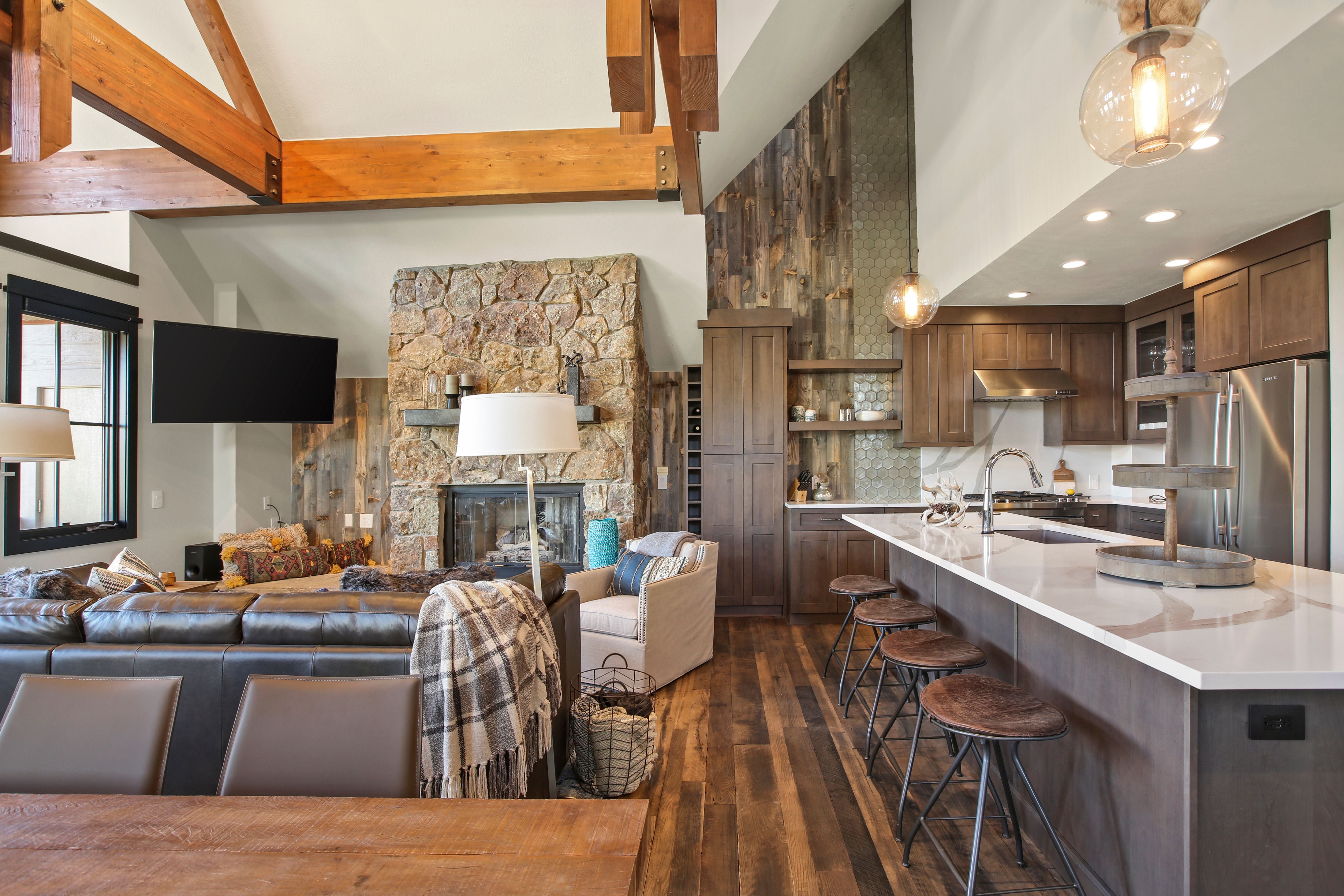 Log Cabin Interior Wall Ideas