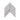 Chevron Glacier Mosaic Wood Wall Tile in an upward arrow shape