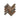 Herringbone pattern made of natural wood wall tiles in varying brown and gray tones
