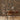 Office space with Grid Buckskin Mosaic Wood Wall Tiles behind a desk and chair