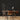Chevron Ember Mosaic Wood Wall Tiles behind a desk and chair