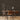 Home office with Grid Gunstock Mosaic Wood Wall Tiles behind a desk