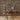 Home office with a wall covered in Cobblestone Natural Mosaic Wood Wall Tiles