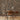Office space featuring Grid Natural Mosaic Wood Wall Tiles behind a desk