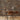 Home office with Stacked Natural Mosaic Wood Wall Tiles behind a desk